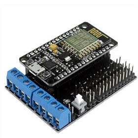Resim Genel Markalar Nodemcu L293d Shield Motor Sürücü Esp8266 Kablosuz Internet Wifi Motor Uzaktan Kontrol Robo 