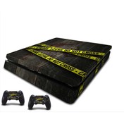 Resim PS4 Slim Crime Sticker Seti 