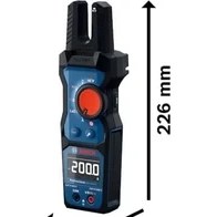 Resim Nacario Çatal Tip Ampermetre Gfm 1000-15 Professional 