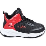 Resim Jump 28119 Siyah - Kırmızı Üniseks Çocuk Basketbol Spor Ayakkabısı 