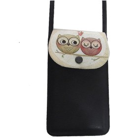 Resim Cemmys Çapraz Desenli Omuz Askılı Telefon Çantası 