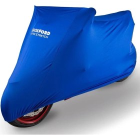 Resim Oxford Motosiklet Protex Indoor Premium Stretch-Fit Kilif Iç Mekan Small Mavi CV178 