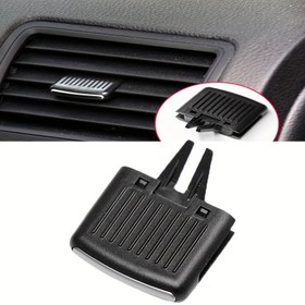 Resim 1/2 adet OEM Yedek Ayarlanabilir Kaydırma Klipsi VW Golf 5 GTI Jetta A5 MK5 GLI Rabbit 2006-2009 için - Havalandırma Yuvalı AC Izgara Klipsi, Ergonomik Tutuş & Dayanıklı Plastik Yapı (1K0819703) 