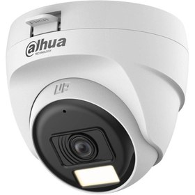 Resim Dahua Hac-t1a21-u-ıl-a 2mp 2.8mm 4in1 Sesli Fullcolor Hdcvı Dome Kamera (AKILLI IŞIK) 