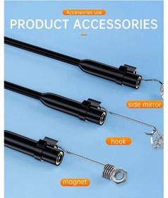 Resim Nhr-16 Endoskop Yılan Kamera Apple Uyumlu iOS Ve Android Led'li 10 Metre 