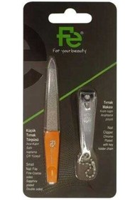Resim Fe Tırnak Makası + Törpü 