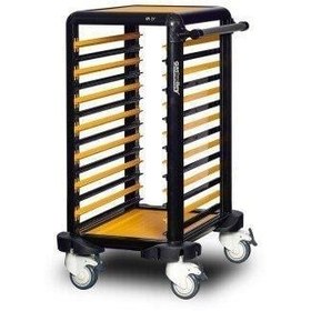 Resim Gastrolley Tekli Gn Küvet Taşıma Arabası 75 (Etrafı Açık) 53 x 71 x 99 (cm) 