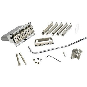 Resim Fender 6-saddle American Vintage Series Stratocaster Tremolo Assembly Chrome Köprü Yedek Parça 