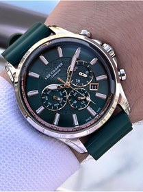 Resim Lee Cooper Silikon Kordon İç Fonksiyonları Aktif 5 Atm Suya Dayanıklı Erkek Kol Saati ELC.08170.375 