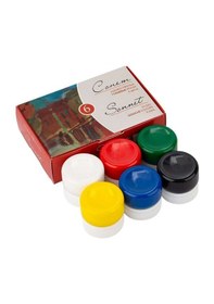 Resim St. Petersburg Sonnet Guaj Boya Seti 6 Renk X 20 Ml. Çok Renkli 