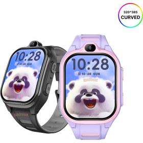 Resim Meanyou Android Sim Kartlı Akıllı Çocuk Saati Gps Konum, Kamera, Görüntülü Görüşme Pembe 