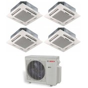 Resim Bosch 28000 BTU 1 Dış + 4 İç Ünite (9+9+9+9) Kaset Tipi Multi Inverter Klima 