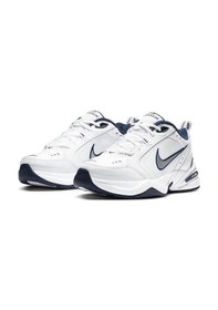 Resim Nike Air Monarch Iv Erkek Beyaz Koşu Ayakkabısı Beyaz/lacivert 