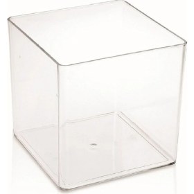 Resim Teknotrust Waffle Sos Kabı, Kavanoz, Şekerleme ve Çikolata Saklama, 15X15X15CM 