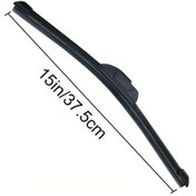 Resim Globalbloom Quiet And Durable 4 Layer U Hook Wiper Blades 15in 375mm E39 Suitable For All Models 
