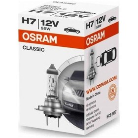 Resim Osram H7 Ampul 1 Adet Far Ampulü Osram H7 12V 55W Classic 