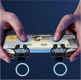 Resim Fps Pubg Nişan ve Tetik Tuşu Profesyonel Mobil Oyun Konsolu 3.4-7 Inç Uyumlu 