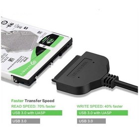 Resim Usb 3.0 2.5" Sata SSD HDD Hard Disk Veri Aktarma Kablosu 