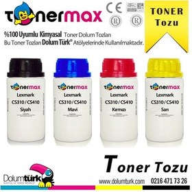 Resim Lexmark Cs310 / Cs410 / Cs510 Toner Tozu Set 