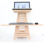 Resim Hanwood Ayakta Çalışma Standı - Laptop Standı - Notebook Standı - Ahşap - AGBS 