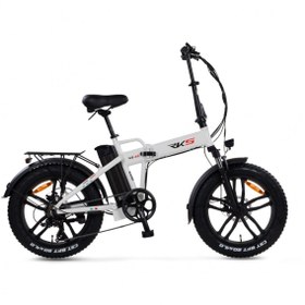 Resim RKS XS35 Katlanır Elektrikli Bisiklet Beyaz 