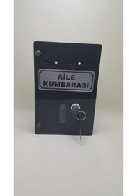 Resim Küçük Boy Pleksi Aile Kumbarası N11.180 