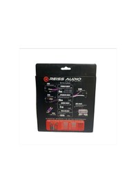 Resim Reiss Audio Rs-awg44 4ga Oto Anfi Kablo Seti 
