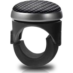 Resim Temiz Pazar Direksiyon Topuzu 360° Dönerli Siyah 