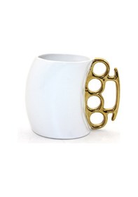 Resim Porselen Tasarımlı Kupa Bardak Beyaz Renk 