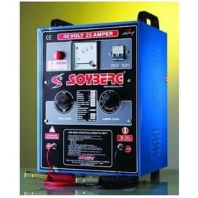 Resim Soyberg 12v-48v Şarj Redresörü 25a (AKÜ ŞARJ CİHAZI) (AMPER AYARLI) 