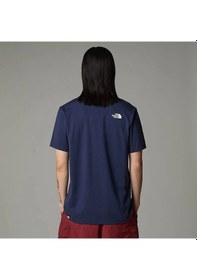 Resim The North Face M Ss Simple Dome Tee Erkek T-shirt Nf0a87ng8k21 Lacivert 