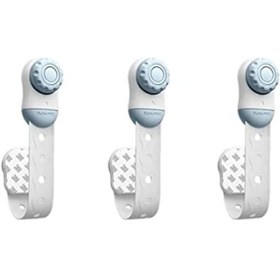 Resim Evokids Şifreli Çocuk Güvenlik Kilidi Buz Mavisi ( 3 Adet ) Çok Renkli 