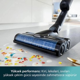 Resim Philips Aqua 3'ü 1 Arada Islak & Kuru Moplu, Kendi Kendini Temizleme Özellikli Ultra Premium Kablosuz Dikey Süpürge - Luciole Beyaz Lambader Hediye! 