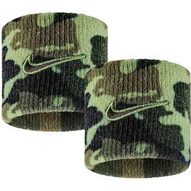 Resim Dri-Fit Swoosh Classic 2Pk Printed Unisex Yeşil Antrenman Bileklik N.101.2408.930.OS 