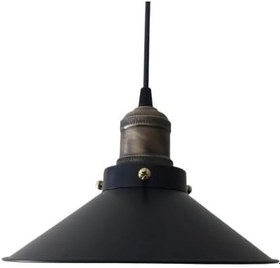 Resim Retro Siyah Tekli Sarkıt Rustik 23 cm 405 