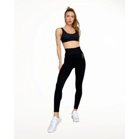 Resim Fitinsane Seamless Toparlayıcı Siyah Spor Tayt 