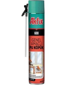 Resim Akfix 600 Genel Amaçlı Pu Köpük 750 ml / 600 gr 