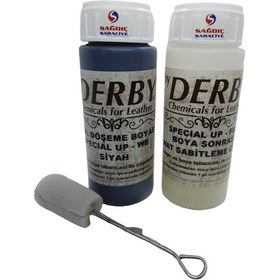 Resim Derby Siyah Döşeme Boyası ve Boya Sonrası Sabitleme Cilası 