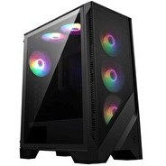 Resim MSI MAG Forge 120A Airflow Temperli Cam 6x120MM Auto RGB Fan ATX Bilgisayar Kasası 