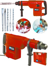 Resim WaltMann Germany Profesyonel 4200 w 11 Kg Sds Max 3 Fonksiyonlu Kırıcı Delici Hilti Kırmızı 