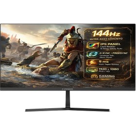 Resim EZCOOL 24 CORP EZP24 144HZ 5MS IPS MONITÖR ( Sıfır Ölü Piksel Garantili) 