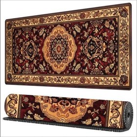 Resim 70X30 CM TÜRK HALISI TEMALI KAYDIRMAZ TABAN SPEED YÜZEY OYUNCU MOUSE PAD GAMİNG 