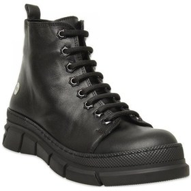 Resim Mammamia D25kb-1935 Günlük Siyah Kadın Bot Siyah 