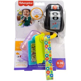 Resim Fisher Price Eğlen ve Öğren Eğlenceli Aktivite Anahtarı HWY40 