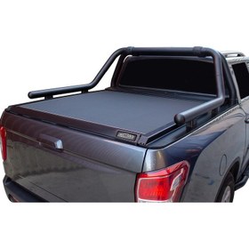 Resim OMSA Isuzu D-Max Omback Sürgülü Bagaj Kapama Siyah 2005-2012 Arası OMSA Isuzu D-Max Omback Sürgülü Bagaj Kapama Siyah 2005-2012 Arası