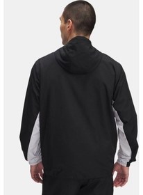 Resim Under Armour Ua Rival Wvn Erkek Yağmurluk Ve Rüzgarlık 1390149-001 Siyah 
