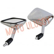Resim Honda Cbf 150 Krom Cb 125 E Uyumlu Oem Ayna Takımı 10 MM Sağ Ters Diş 