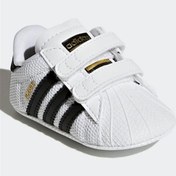 Resim Adidas Beyaz Bebek Patik S79916 SUPERSTAR CRIB 