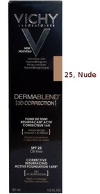 Resim Vichy Dermablend 3D 25 30 Ml Fondöten (Orta Ton 25) 