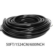 Resim 50ft/100ft/20ft, 1/4 İnç Damla Sulama için Boş Dağıtım Hortumu 